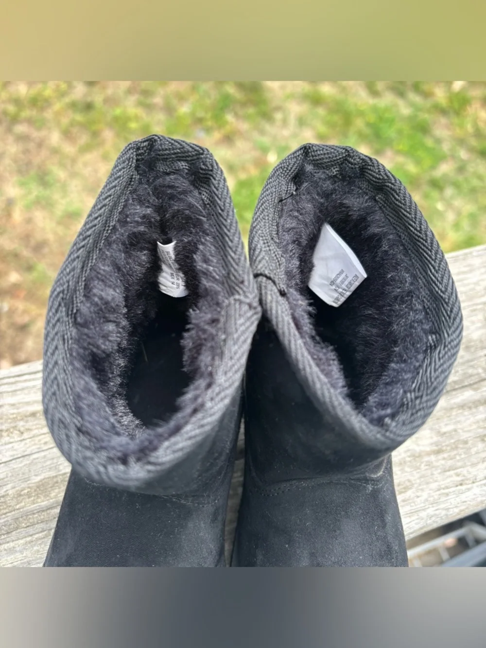 Toddler Girls Black Winter Boots - 7C